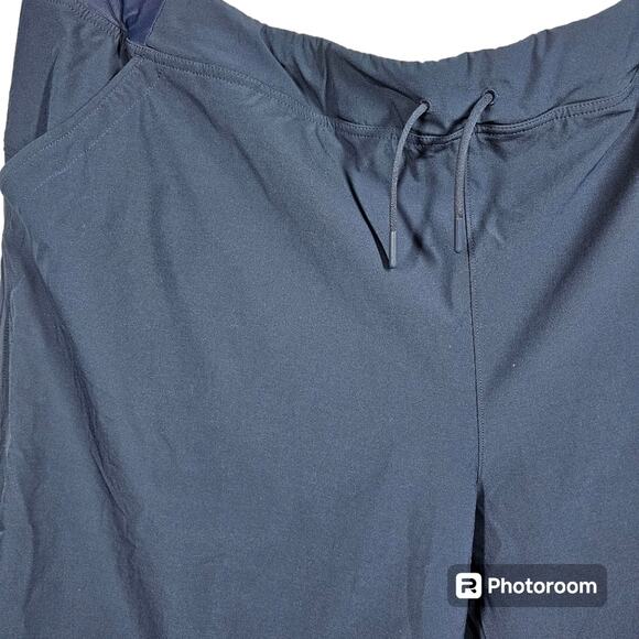 Lands' End Navy Quick Dry Plus Size 26W 11" Swim Shorts #50598 - Picture 2 of 11